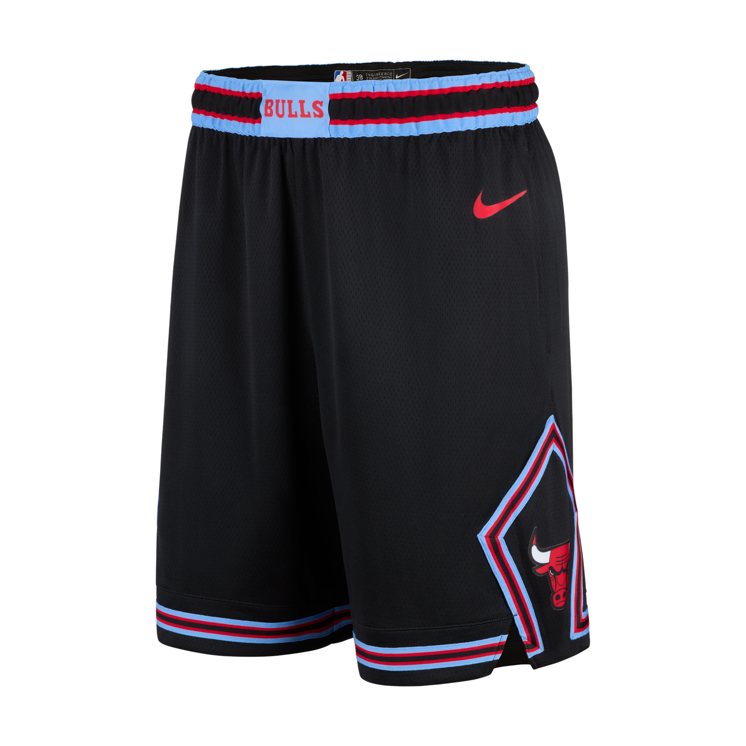 Къси панталони Nike Chicago Bulls City Edition Dri-FIT NBA Swingman Shorts Polyester Черно | HM6031-010, 0