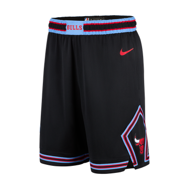 Къси панталони Nike Chicago Bulls City Edition Dri-FIT NBA Swingman Shorts Polyester Черно | HM6031-010, 0