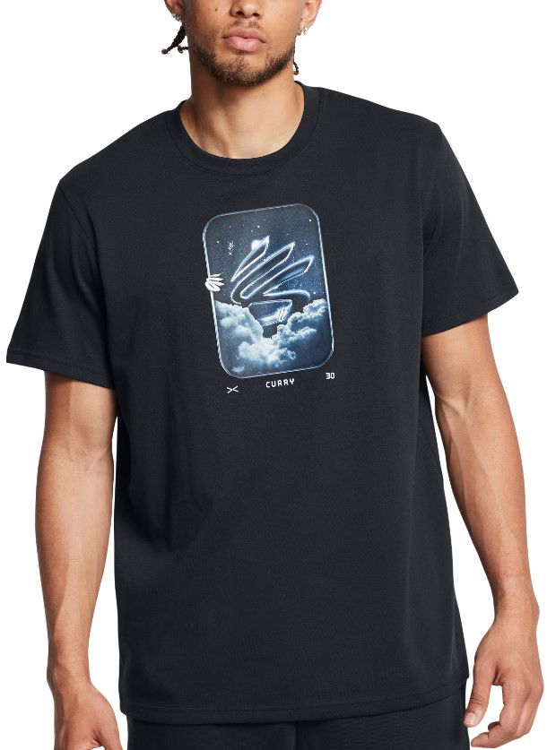 Тениска Under Armour Curry Heavyweight Trend T-Shirt Черно | 1387108-001, 0