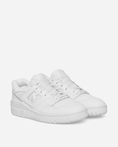 Кецове и обувки New Balance 550 'White Off-White Grey' (GS) Бяло | GSB550WW, 3