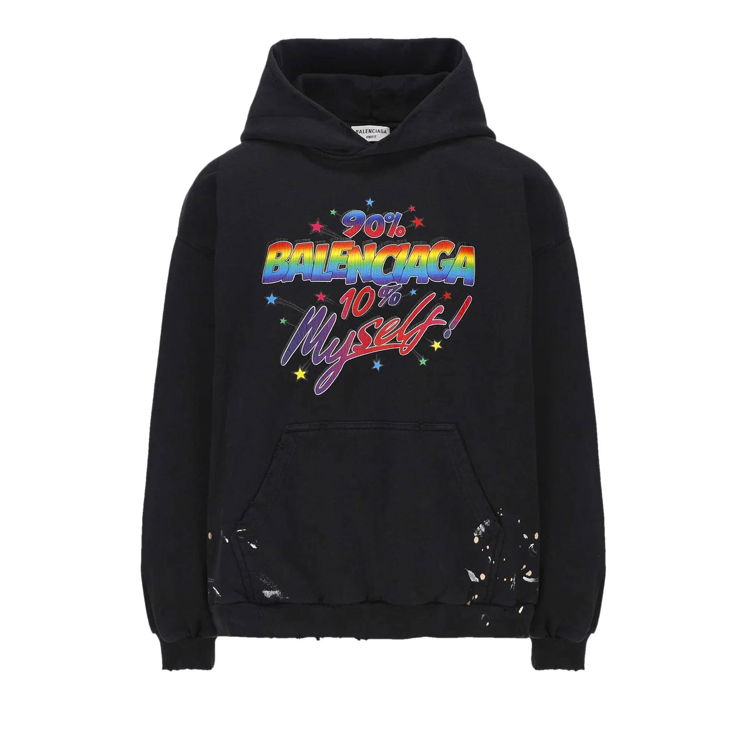 Суитчър Balenciaga Hoodie Черно | 697874 TMVH4 0105, 1
