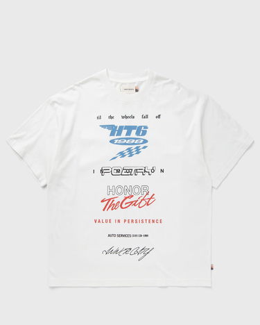 Тениска Honor The Gift Persistence Race Graphic T-Shirt Бяло | HTG250190-WHITE, 1