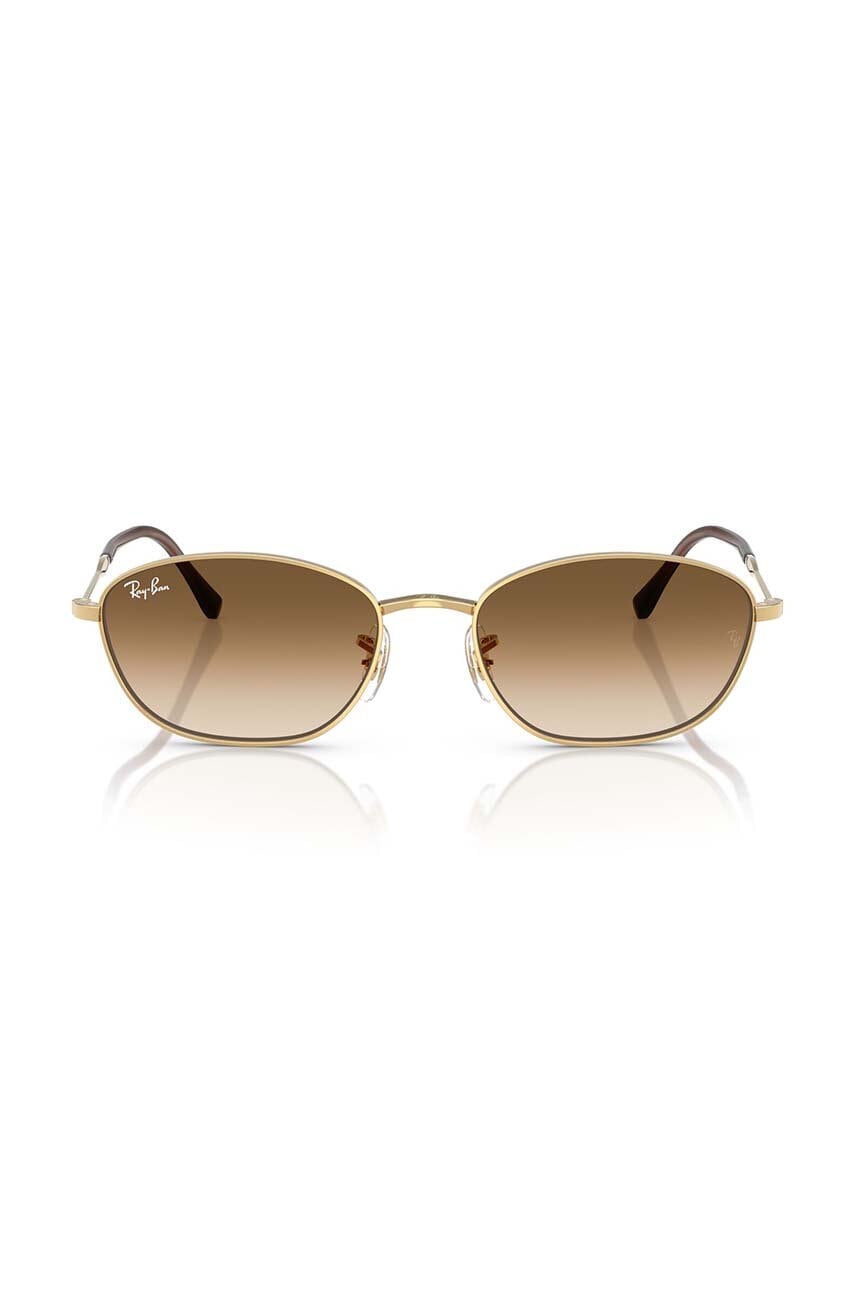 Слънчеви очила Ray-Ban Ray-Ban 3749 Oval Sunglasses Кафяво | 0RB3749.001/51, 1