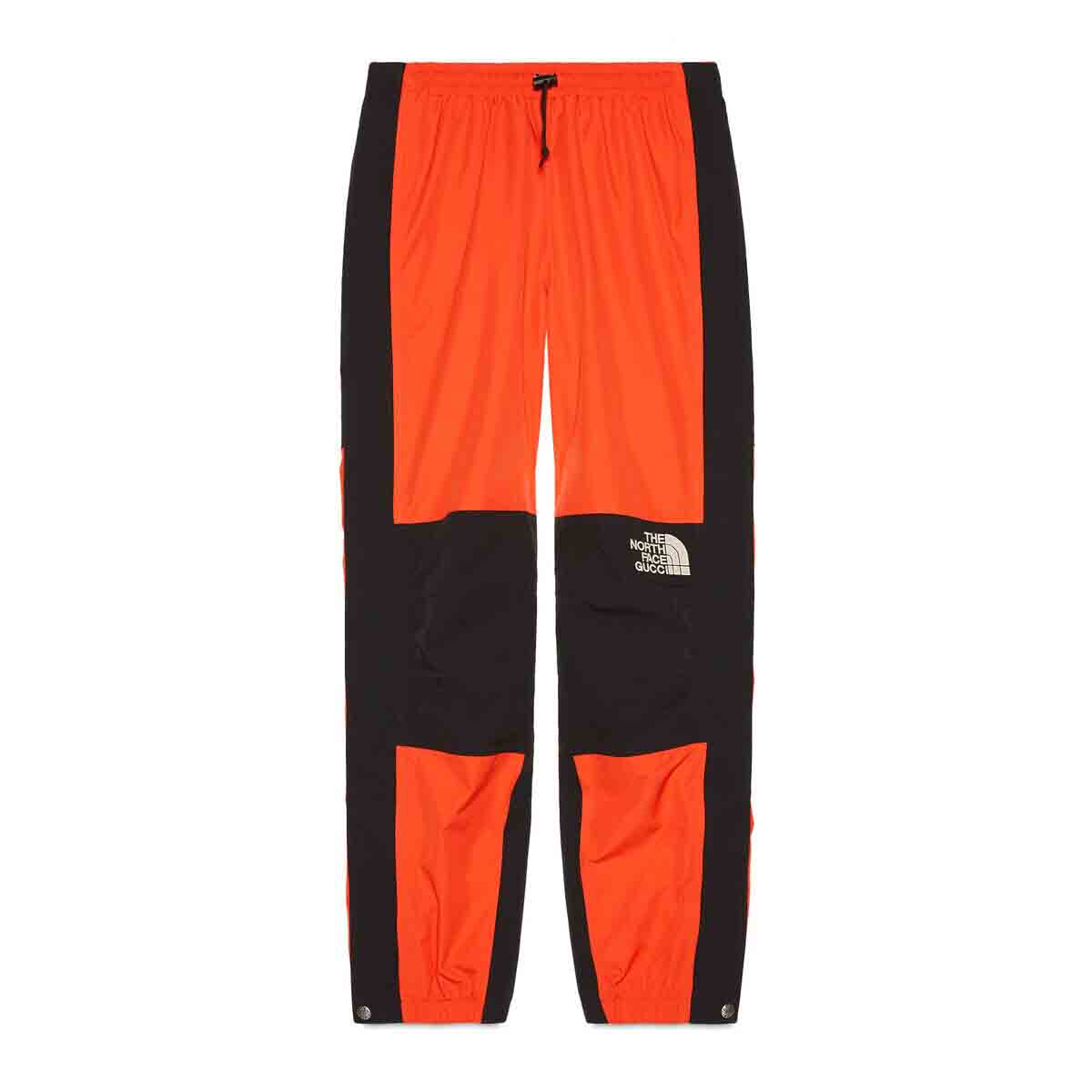 Панталони Gucci The North Face x Nylon Pant Orange/Black Оранжево
 | ‎663742 ZLX45 6541, 0
