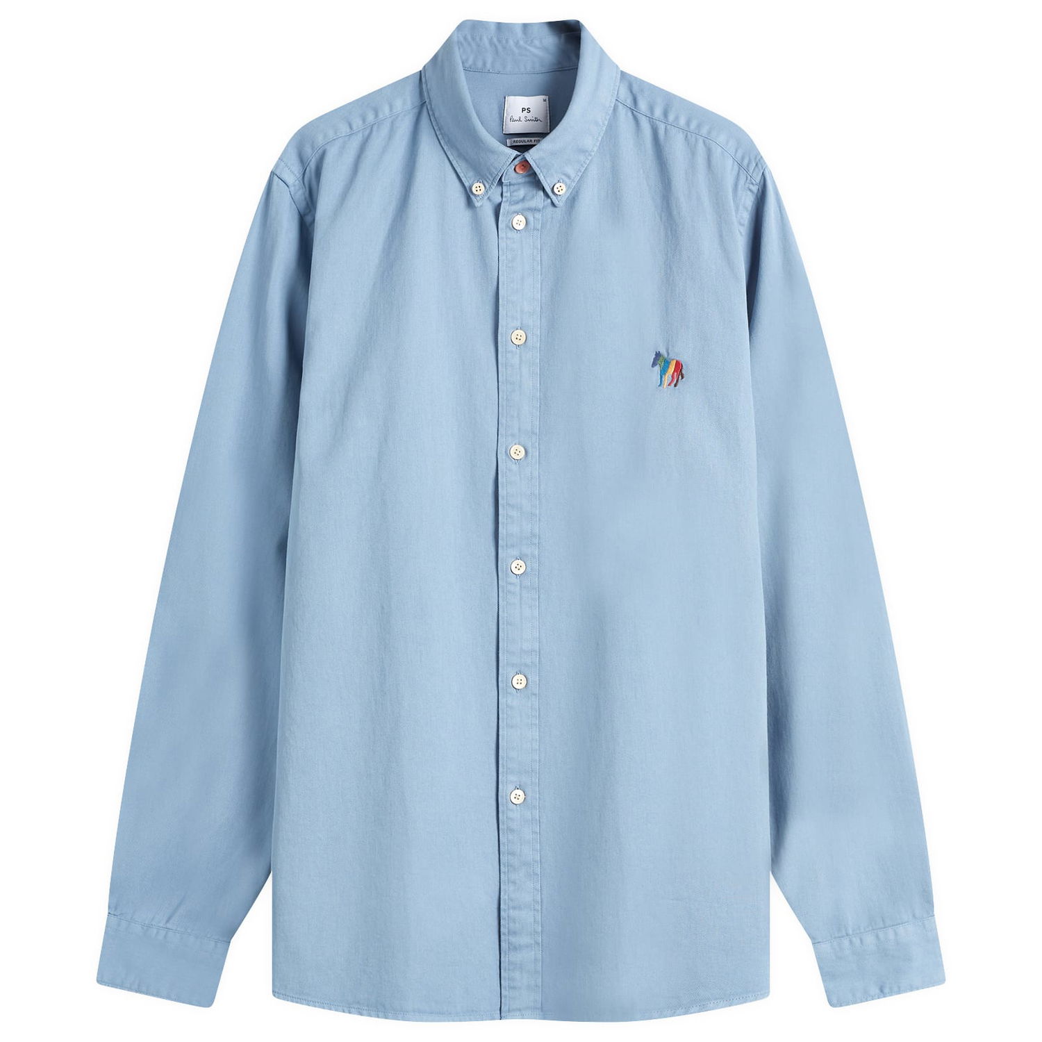 Риза Paul Smith Paul Smith Zebra Long Sleeve Shirt Синьо | M2R-708U-P21452-40, 0