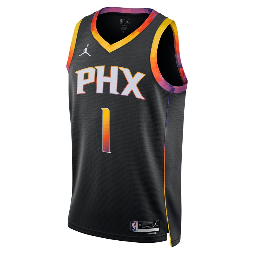 Фланелка Jordan Dri-FTI NBA Phoenix Suns Statement Edition 2022 Swingman Jersey Черно | DO9540-012, 1