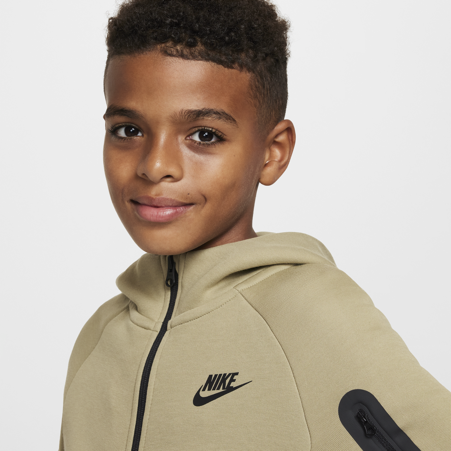 Суитчър Nike Sportswear Tech Fleece Full-Zip Hoodie Зелено | HV5867-238, 1