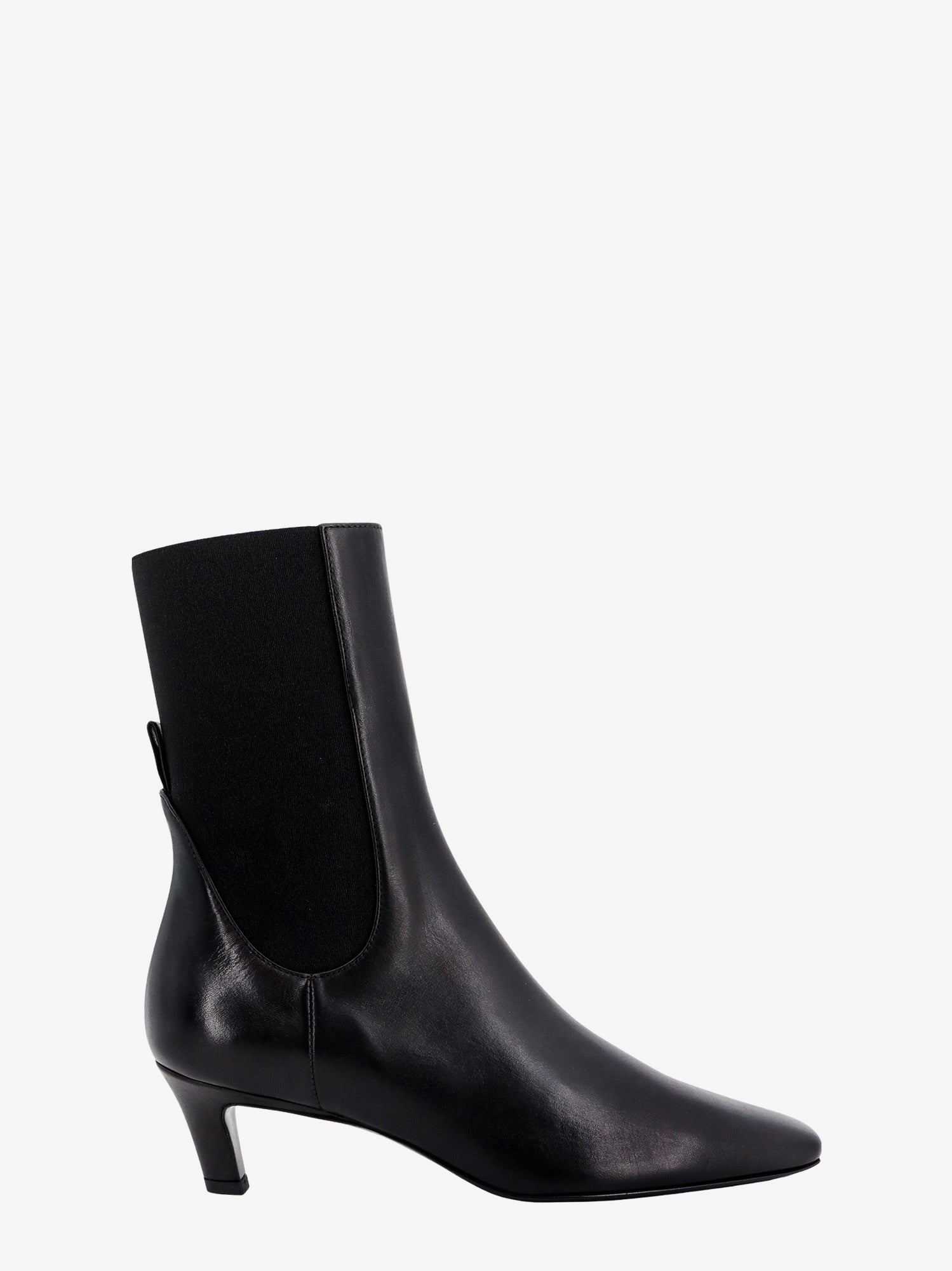 Кецове и обувки TOTEME Totem Black Leather Ankle Boots Черно | 214907813200, 0