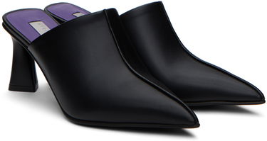 Кецове и обувки Stella McCartney Elsa Pointed Toe Mules Черно | 810319KP027, 3