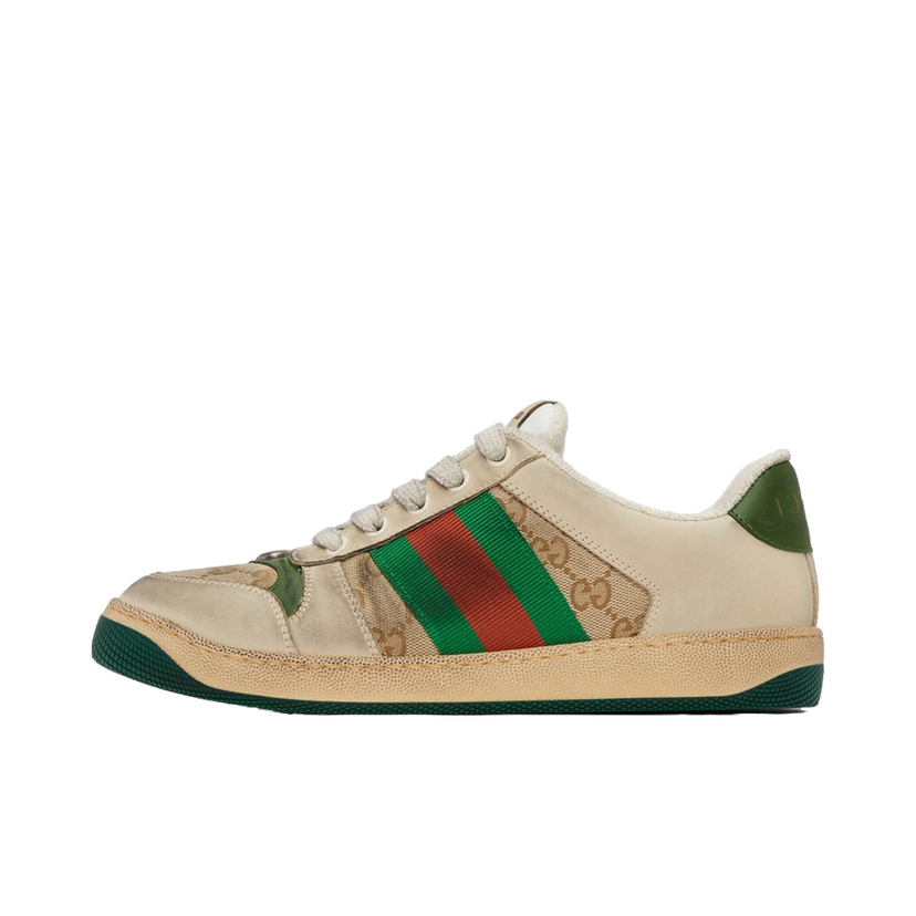 Кецове и обувки Gucci Screener GG Sneakers 'Beige' Бежово | 546551 9Y920