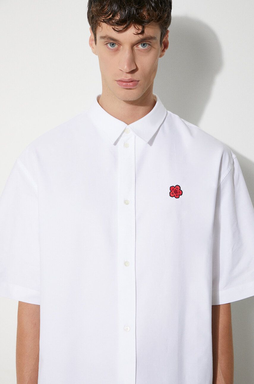 Риза KENZO Boke Flower Crest Relaxed Shirt Бяло | FE65CH1239LO.01, 0
