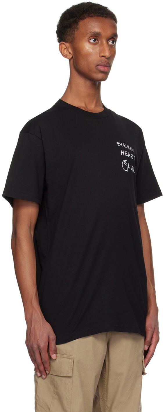 Тениска Carhartt WIP Black Pepe B.H.C Graphic T-Shirt Черно | I033984, 1