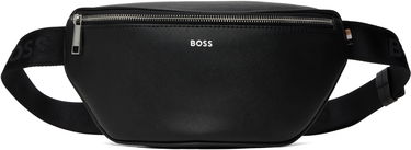 Чанта за кръста BOSS Saffiano Leather Belt Bag Черно | 50485597, 0