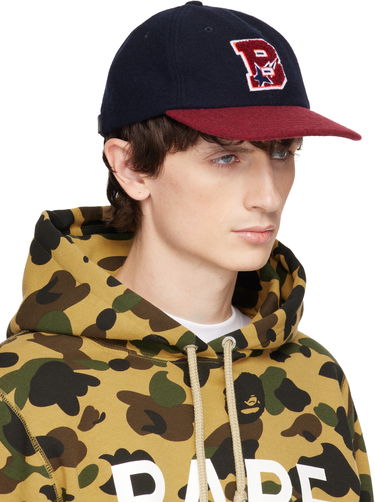 Шапка с козирка BAPE Varsity Logo Wool Cap Многоцветен | 001CPL801002M, 1