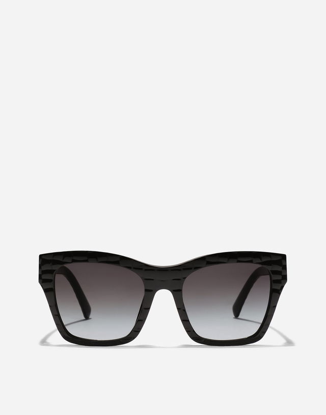 New Arrivals Textured Crossed Sunglasses