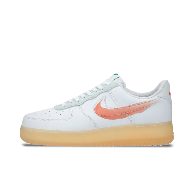 Кецове и обувки Nike Mayumi Yamase x Air Force 1 Flyleather "Earth Day" Бяло | DB3598-100, 0