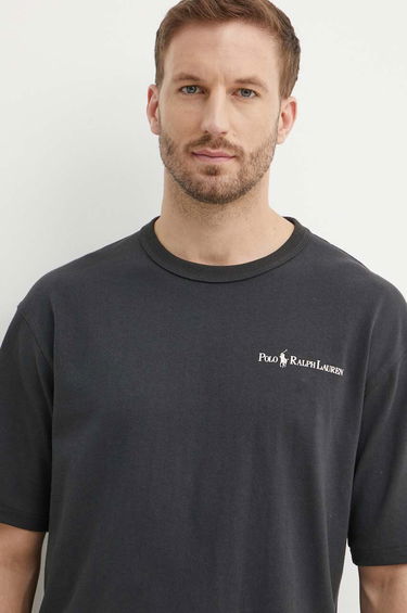 Тениска Polo by Ralph Lauren T-Shirt with Small Logo Print Черно | 710950133, 0