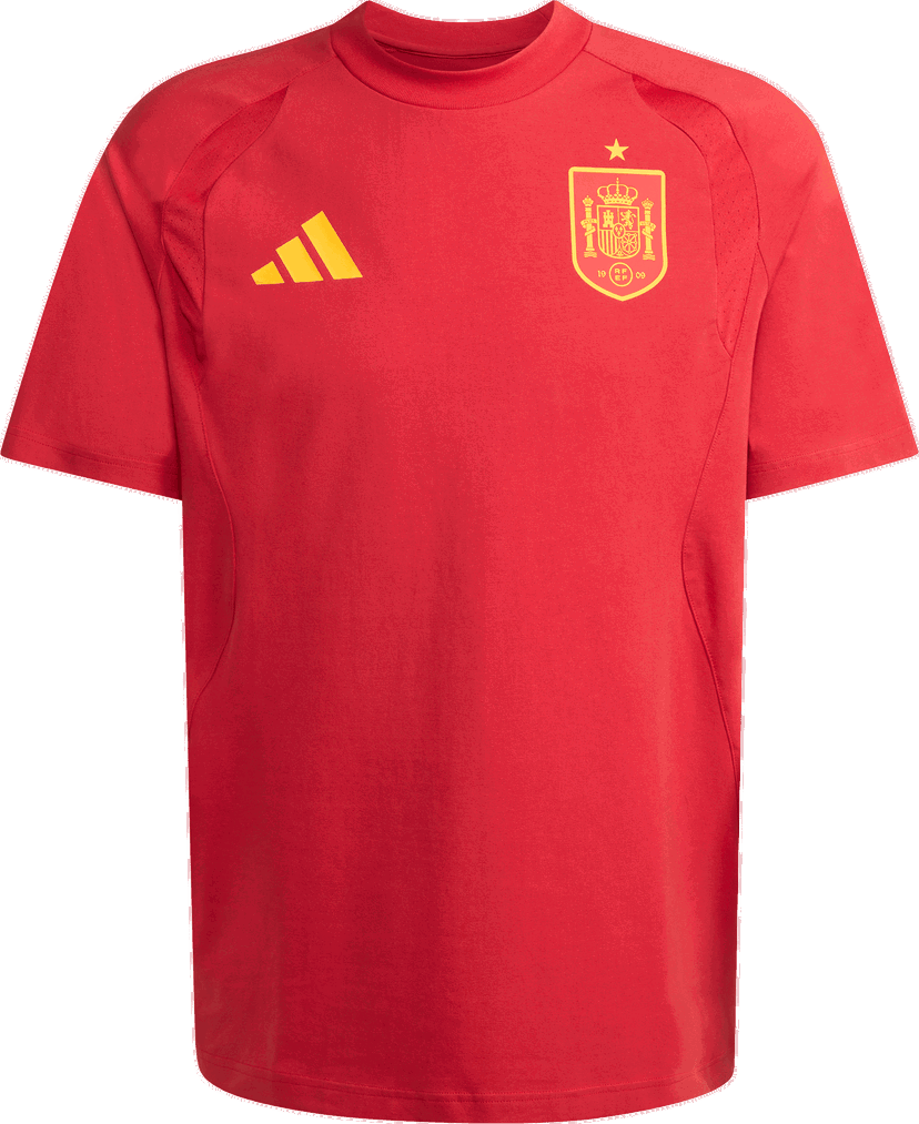 Тениска adidas Originals Spain Tiro Travel T-Shirt Червено | jz2247