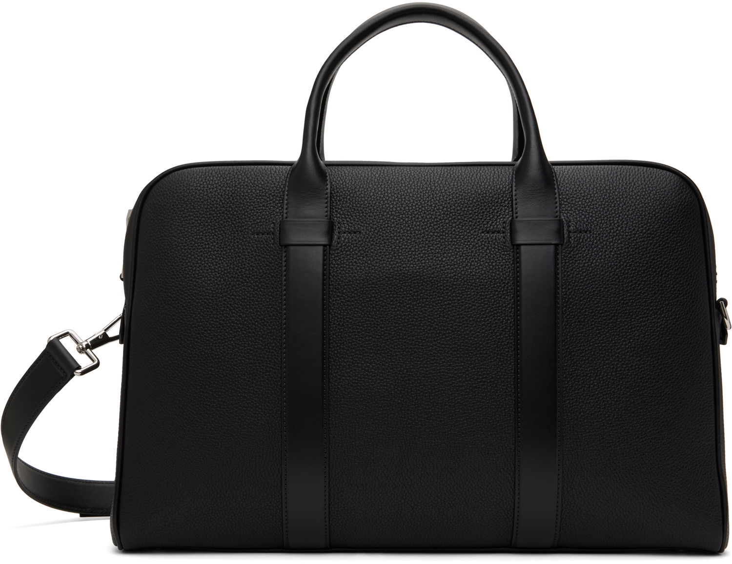 Чанта за пътуване Tom Ford Leather Buckley Briefcase Черно | H0364-LCL213S, 0