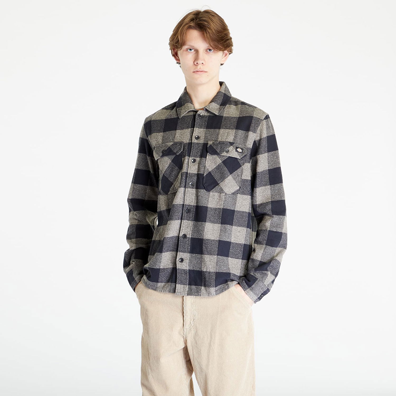Риза Dickies New Sacramento Shirt Сиво | DK0A4XDZGYM1, 0