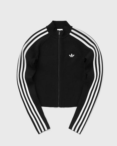 Пуловер adidas Performance Adicolor Slim-Fit Knit Top Черно | JY2597, 2