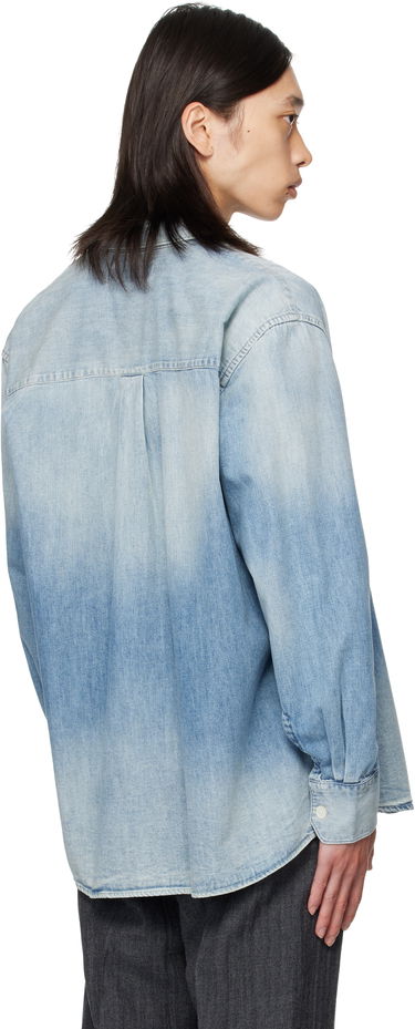 Риза OUR LEGACY OUR LEGACY Above Denim Shirt Синьо | M4252AC, 2