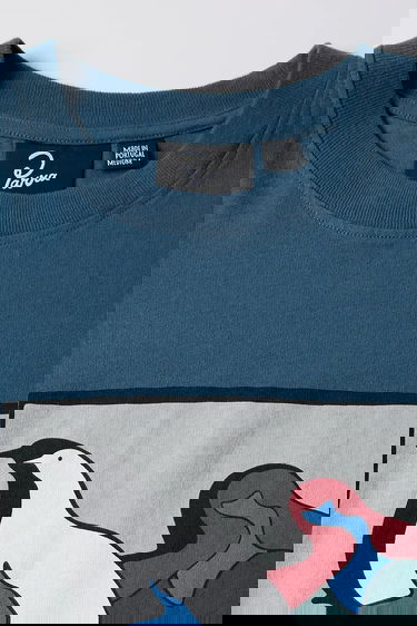 Тениска By Parra Chicken Heads Graphic T-Shirt Синьо | 53300, 3