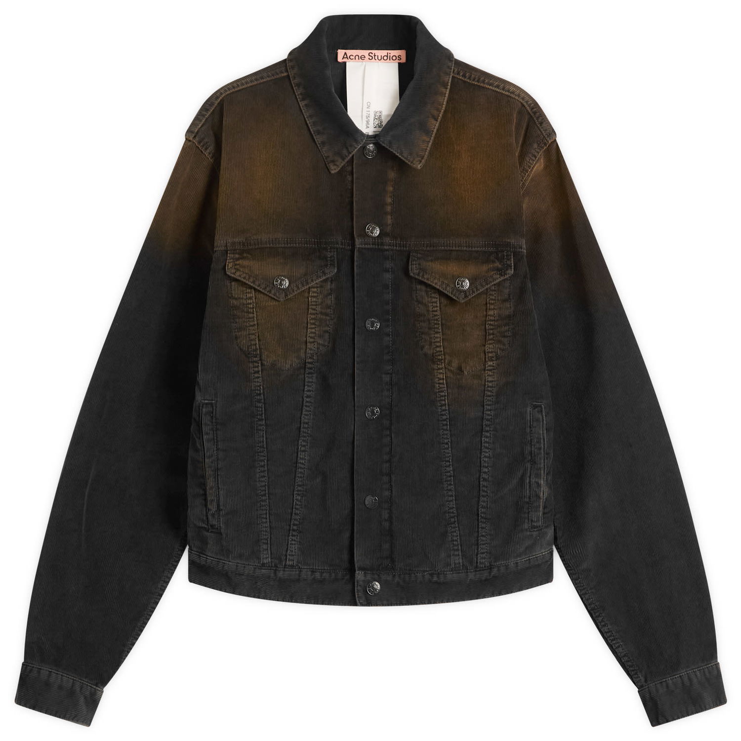 Яке Acne Studios Corduroy Overshirt Кафяво | C90200-900, 0
