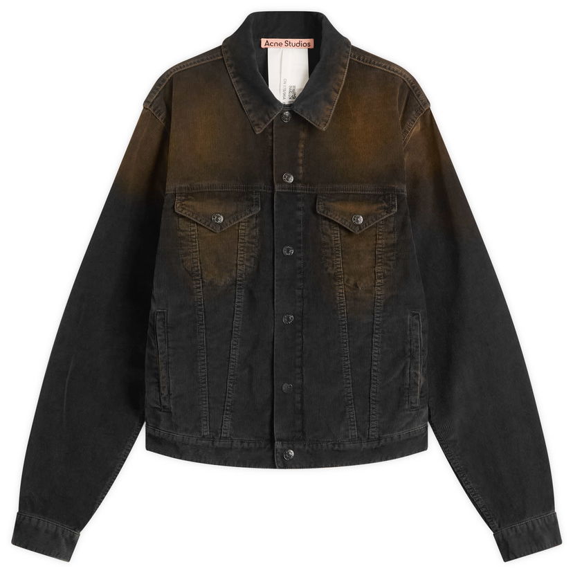 Яке Acne Studios Corduroy Overshirt Кафяво | C90200-900