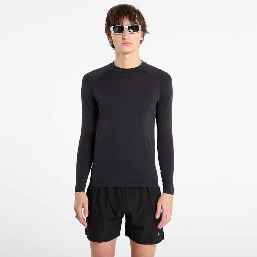 Тениска Represent Clo 247 Uprising Long Sleeve Seamless T-Shirt Черно | 247M100057-01