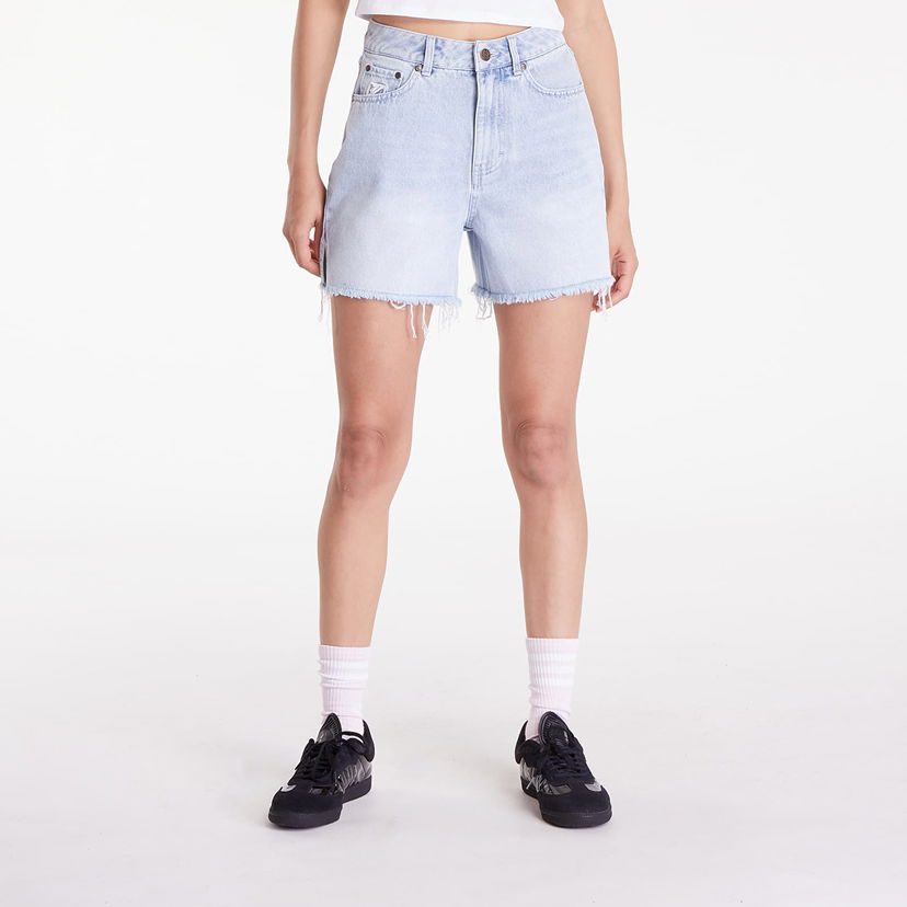 Къси панталони Karl Kani Og Slit Denim Shorts Light Blue Синьо | KW242-032-1