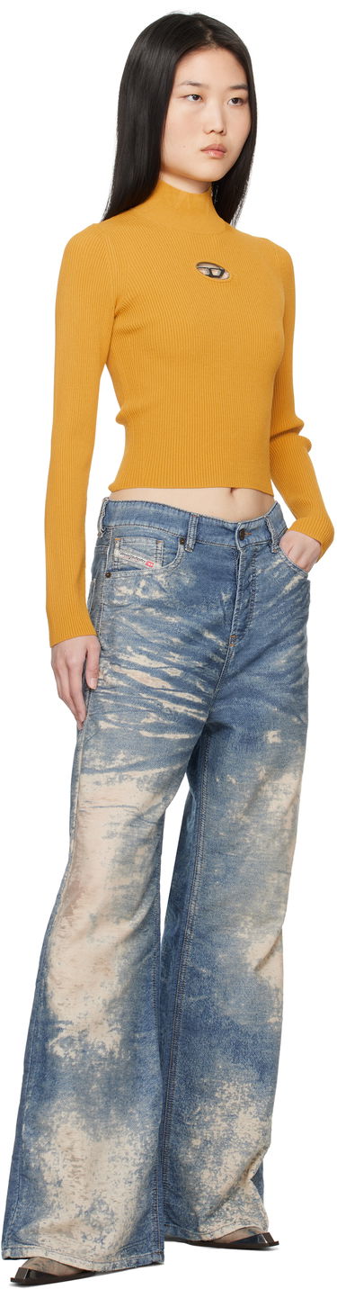 Пуловер Diesel Fitted Cutout Detail Sweater Черно | A14187 0DLAX, 3