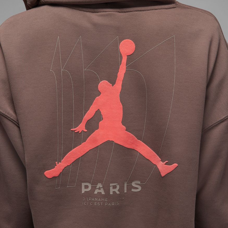 Суитчър Jordan x Paris Saint-Germain Fleece Hoodie Кафяво | DN3346-291, 1