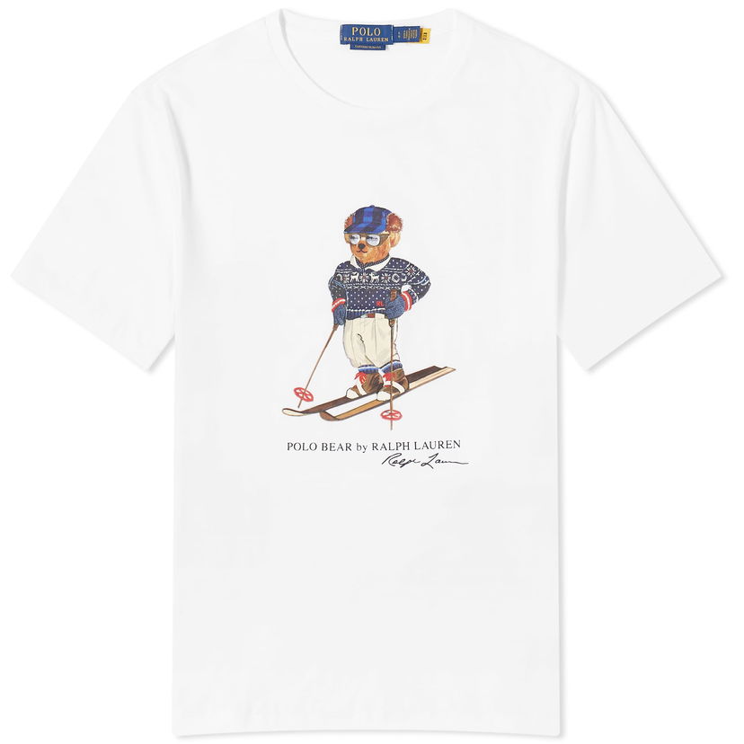 Тениска Polo by Ralph Lauren Ski Bear T-Shirt Бяло | 710853310026