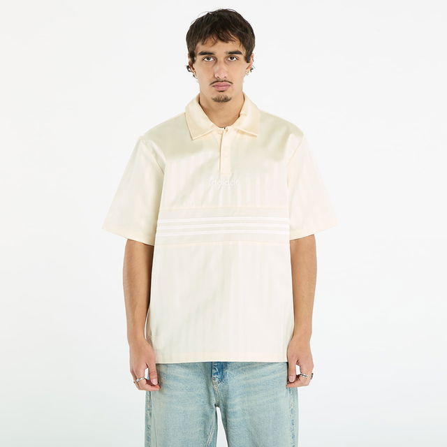 Premium Satin Jersey Cream White/ Collegiate Orange/ White