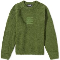 Пуловер Fred Perry Raf Simons x Fluffy Crewneck Зелено | SK6518-M26, 1