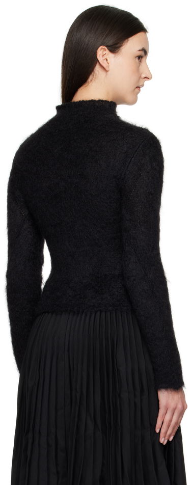 Пуловер Marni Marni Brushed Mohair Mock Neck Sweater Черно | DVMD0180A0 UFU172, 2