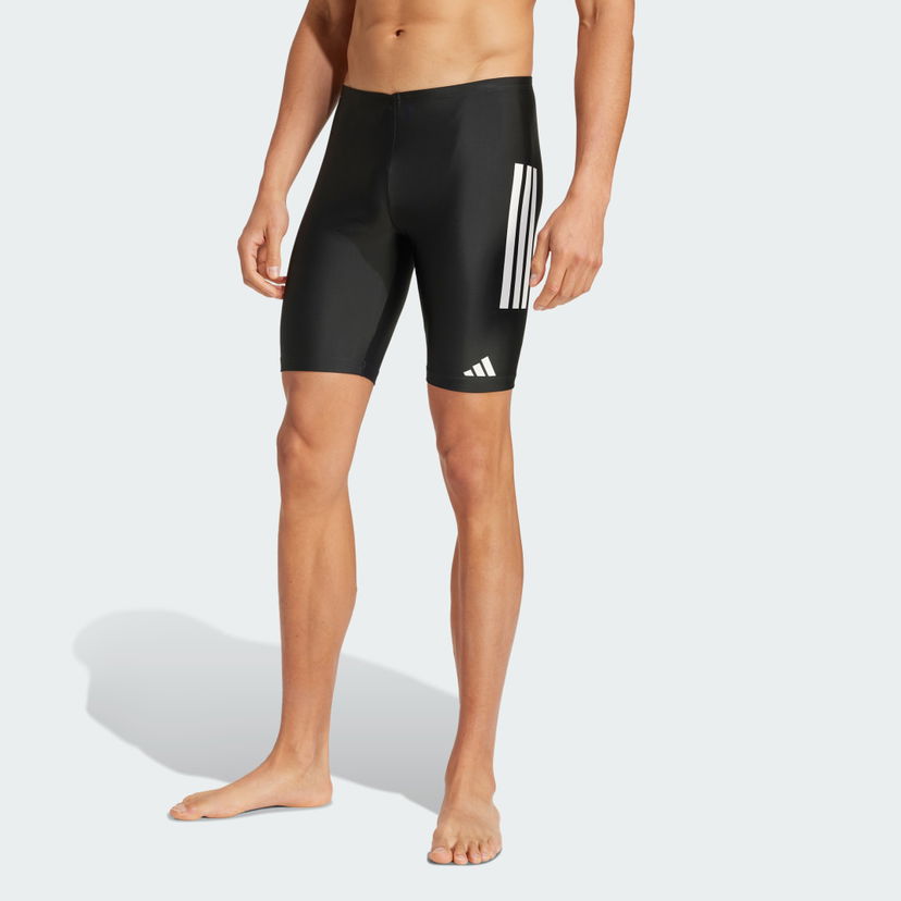 Бански adidas Performance 3-Stripes Swim Shorts 8-Inch Черно | JN6537