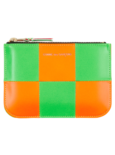 Портфейл Comme des Garçons Fluo Square Zip Pouch Многоцветен | SA8100FS 1