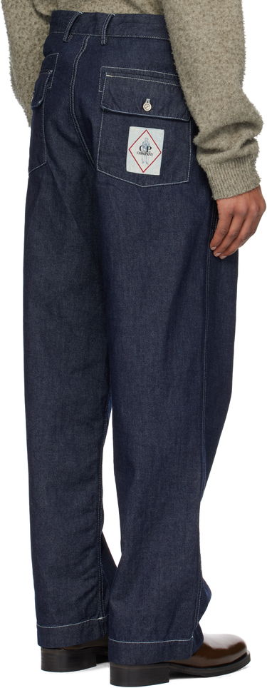Дънки C.P. Company C.P. Company Loose Denim Jeans Синьо | 18CMPA157A-110295W, 2