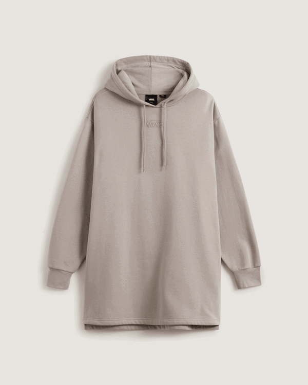 Pокля Vans Vans Fleece Hoodie Dress Сиво | VN000RD27D6, 0