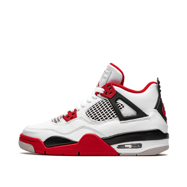 Кецове и обувки Jordan Air Jordan 4 Retro OG GS "Fire Red" 2020 Бяло | 408452-160, 1