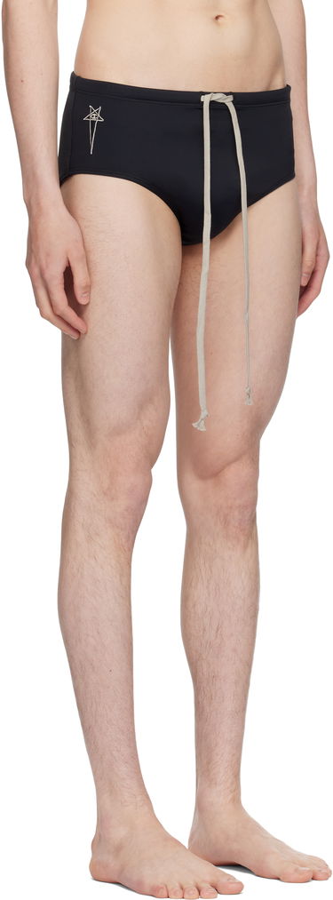 Бански Rick Owens Rick Owens Champion Edition Jersey Swim Briefs Черно | CM01E1692 CHJMW SWIM JERSEY, 1