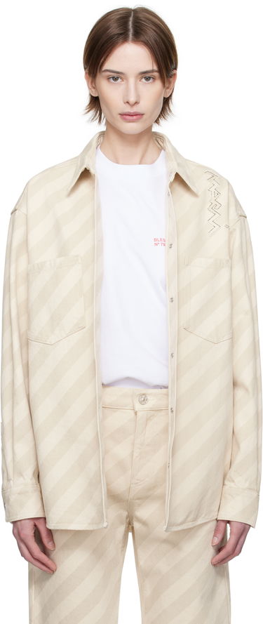Риза Marni Marni Boxy Denim Shirt Бежово | CAJD0601S0 USCX37, 0