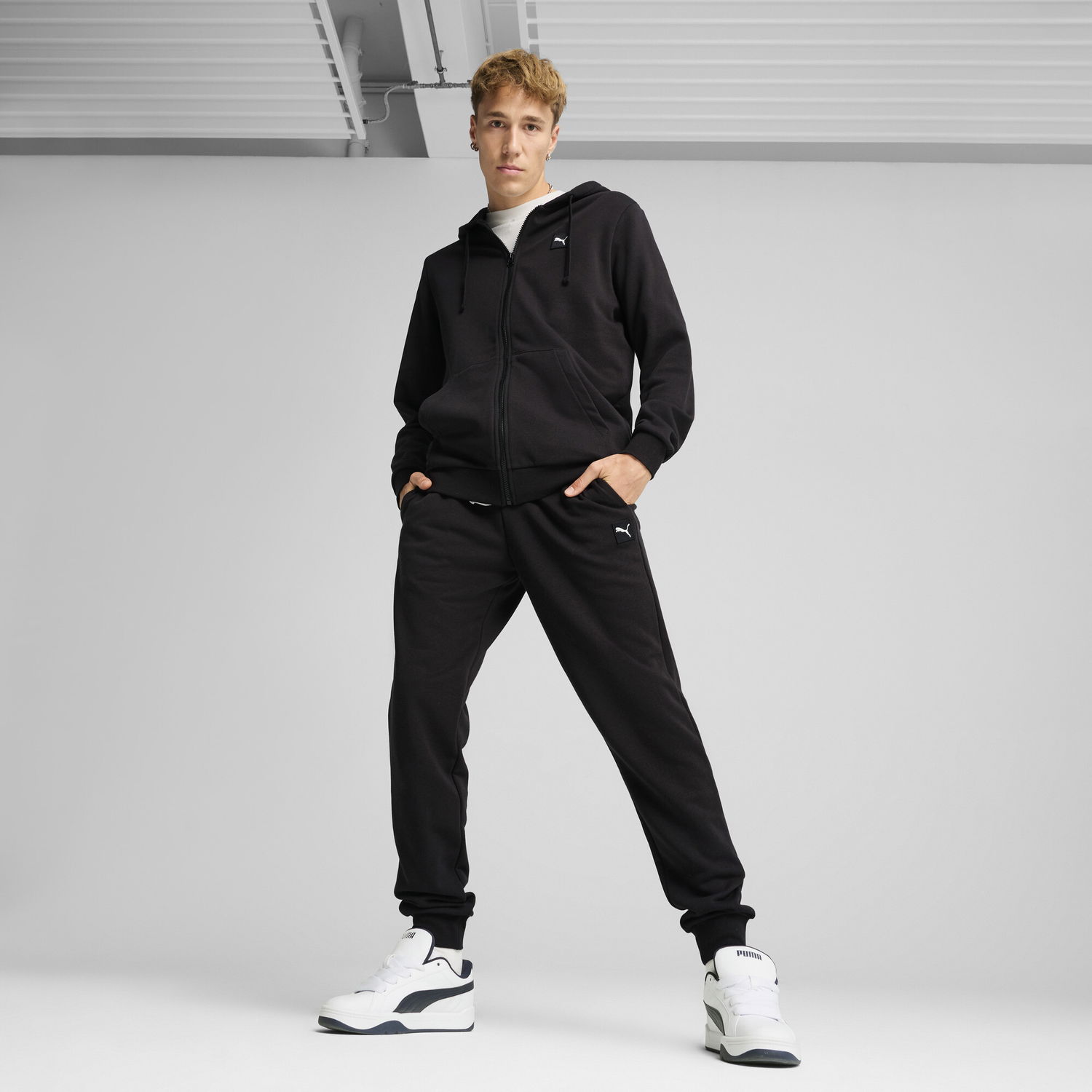 Суитчър Puma Men's Hoodie Tracksuit Черно | 684855_01, 0