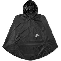 Дъждобран and wander Sil Poncho Charcoal Черно | 5743911208-022, 1