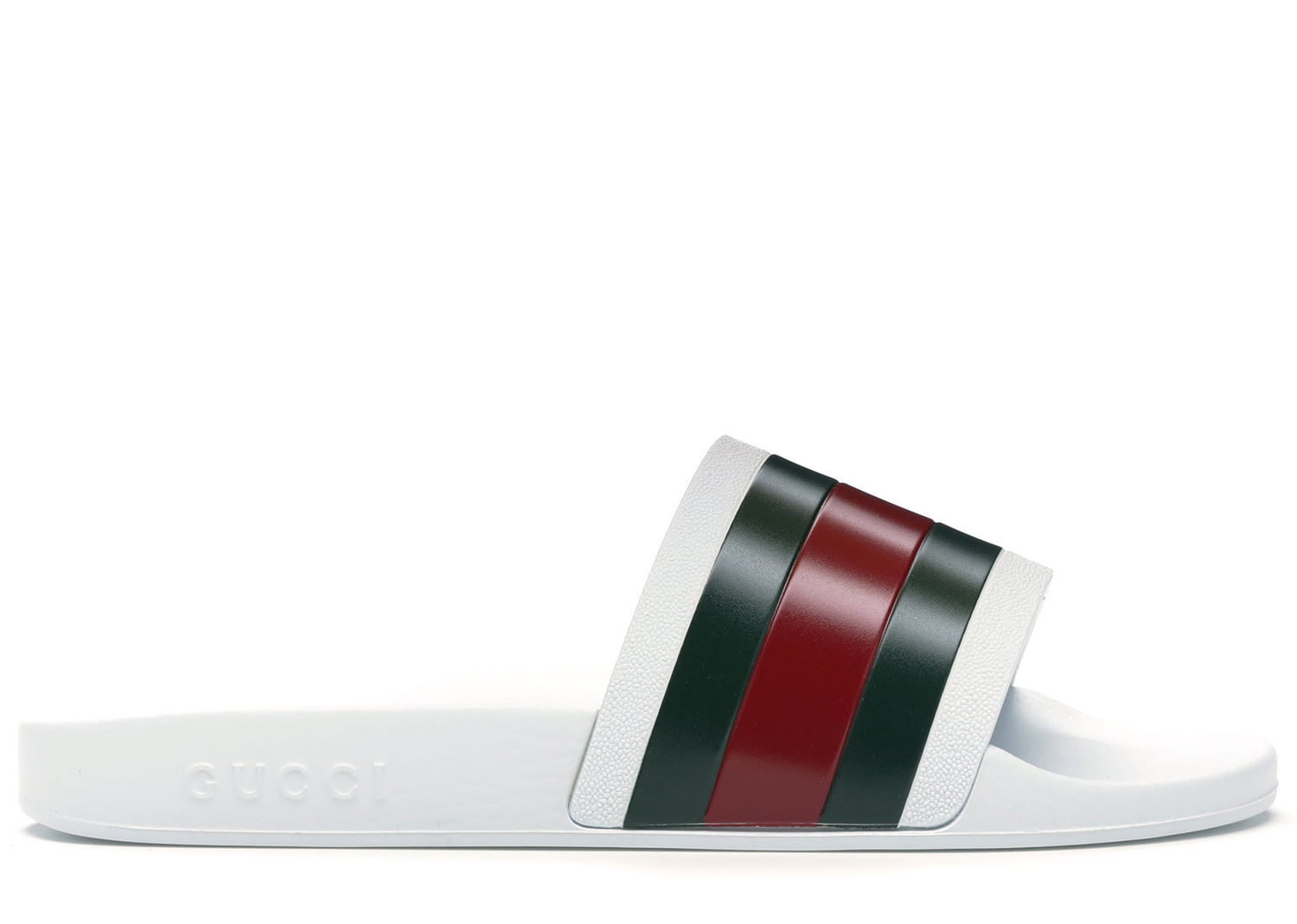 Кецове и обувки Gucci Pursuit Pool Slides Бяло | 308234 GIB10 9079, 0