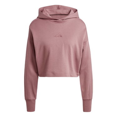 Суитчър adidas Performance Cropped Hoodie Розово | IY6848, 1