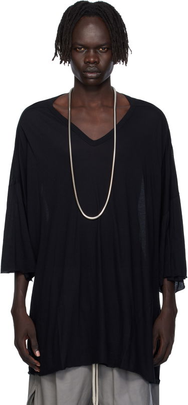 Тениска Rick Owens Rick Owens Concordians V Tommy T-Shirt Черно | RU02E1279 UC, 0