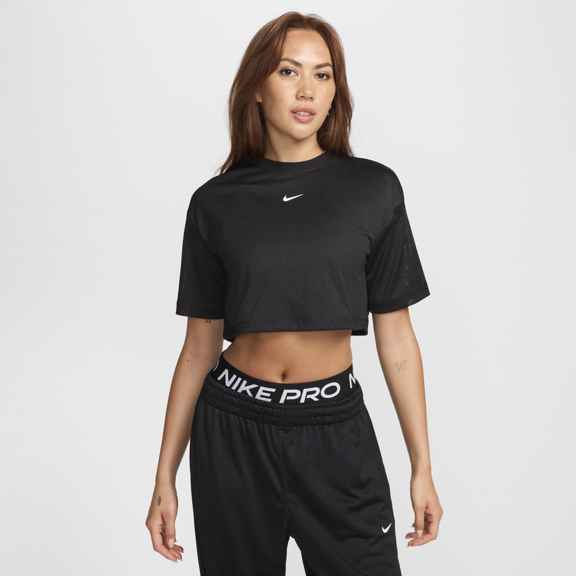 Съкратен топ Nike Sportswear Tee Черно | HV3986-010